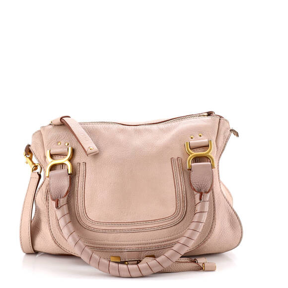 Chloe Medium Marcie Satchel Leather